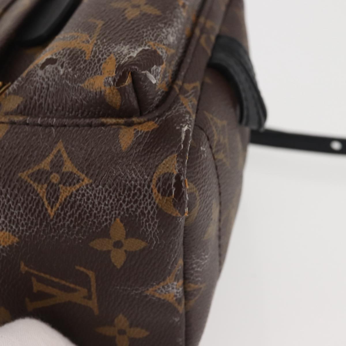 LOUIS VUITTON Monogram Palm Springs MINI Backpack M44873 LV Auth