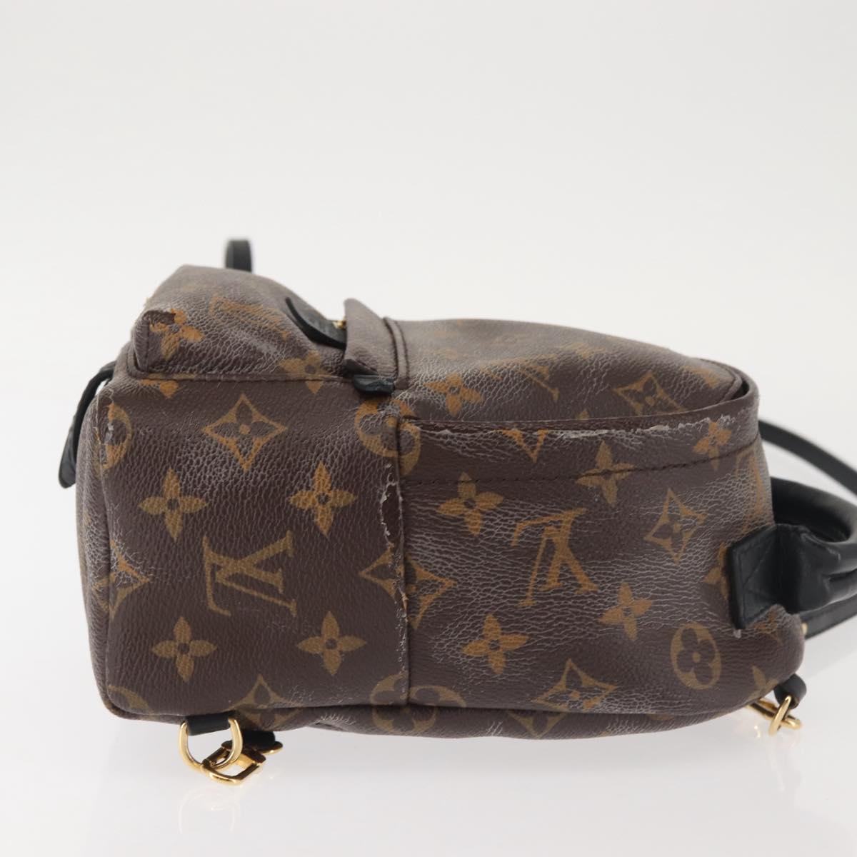 LOUIS VUITTON Monogram Palm Springs MINI Backpack M44873 LV Auth
