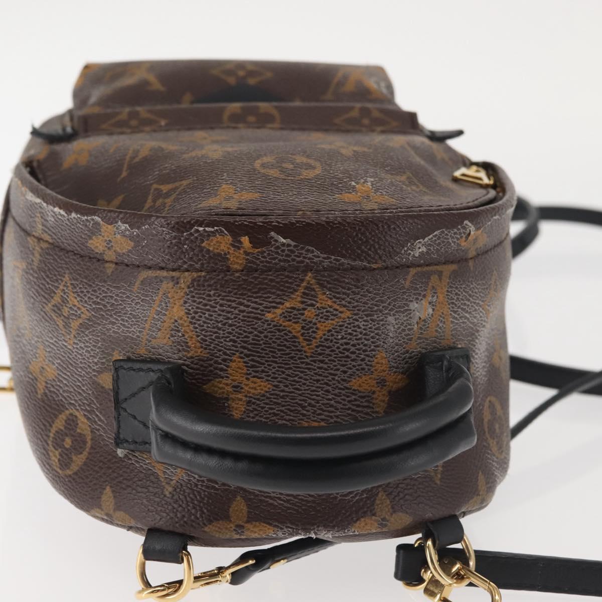 LOUIS VUITTON Monogram Palm Springs MINI Backpack M44873 LV  display picture 2