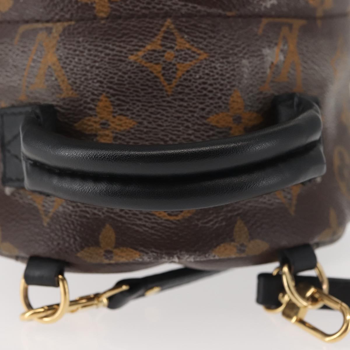 LOUIS VUITTON Monogram Palm Springs MINI Backpack M44873 LV  display picture 3