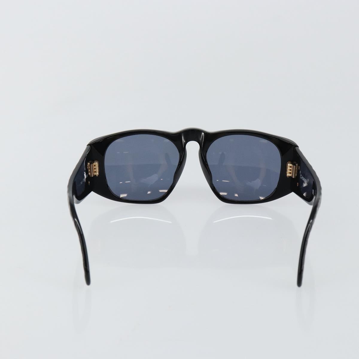 小物 CHANEL Coco Mark Matelasse Sunglasses CHANEL COCO Mark Matelasse Sunglasses plastic Black CC Auth 143838
