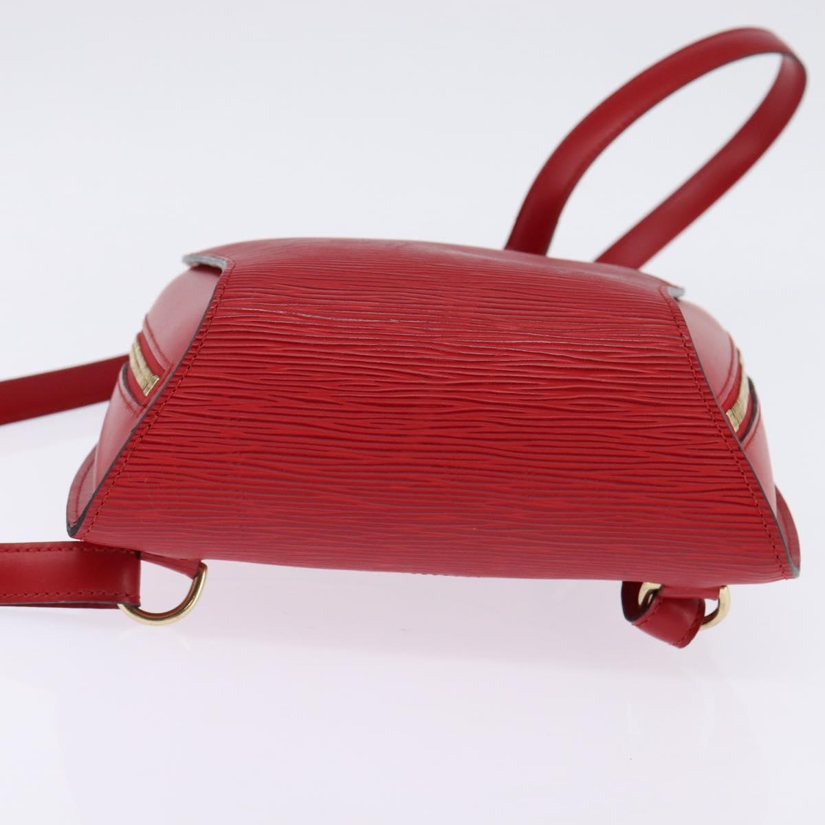 LOUIS VUITTON Epi Mabillon Backpack Castilian Red M52237 LV  display picture 1