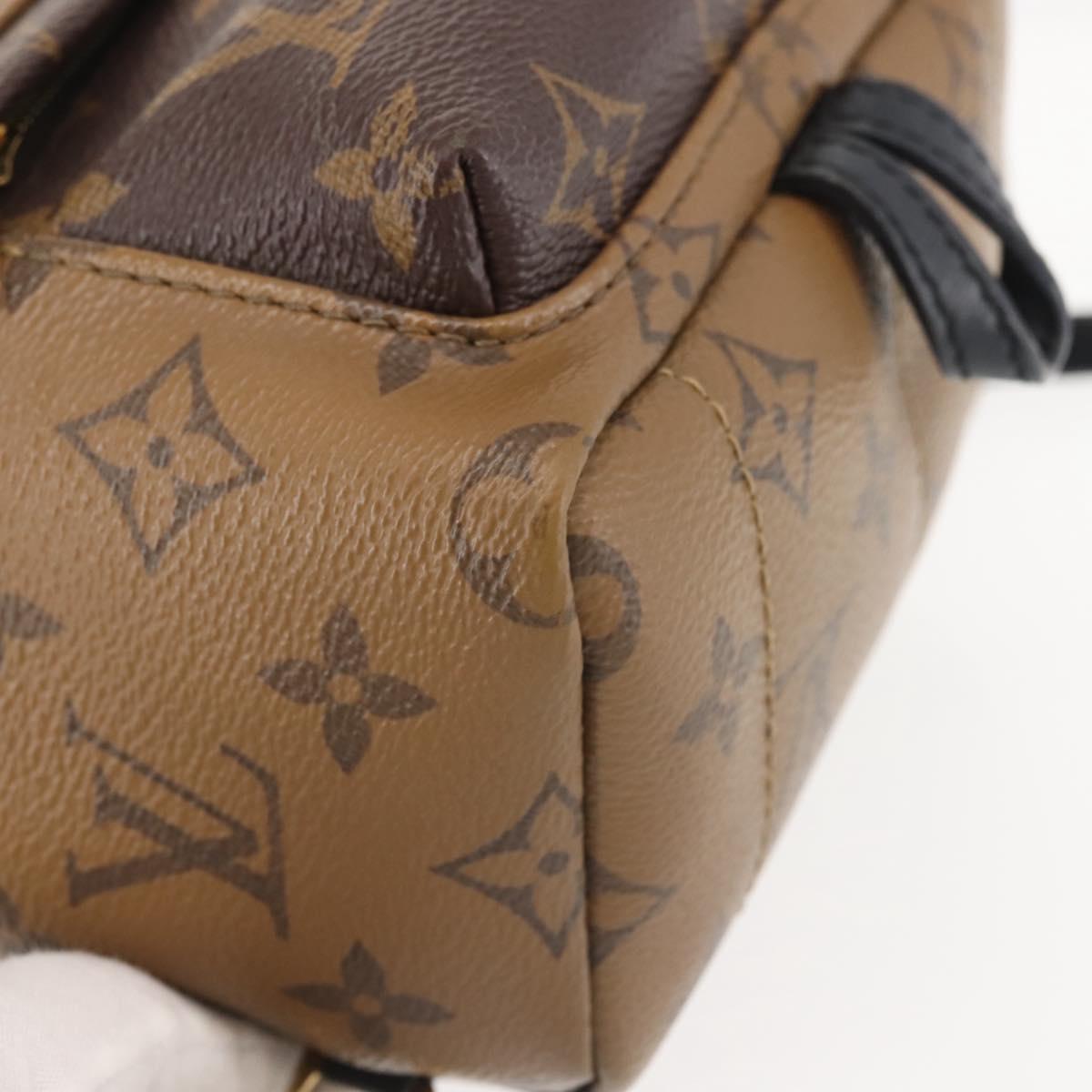 LOUIS VUITTON Monogram Reverse Palm Springs MINI Backpack 