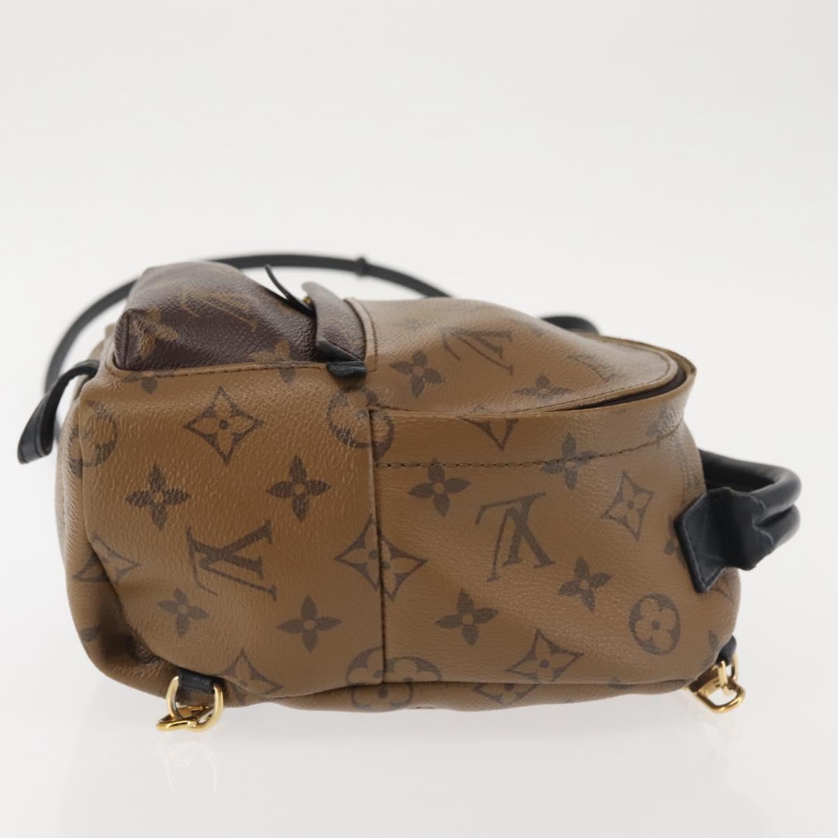 LOUIS VUITTON Monogram Reverse Palm Springs MINI Backpack M44872