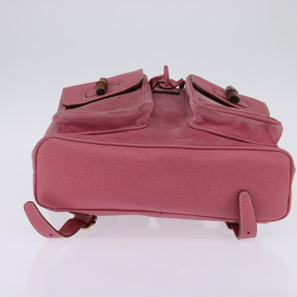 GUCCI Backpack Suede Pink Gold 003 2058 0016 Auth 144974 GUCCI Backpack Suede Pink Gold 003 2058 0016 Auth 144974 | eBay main image 4