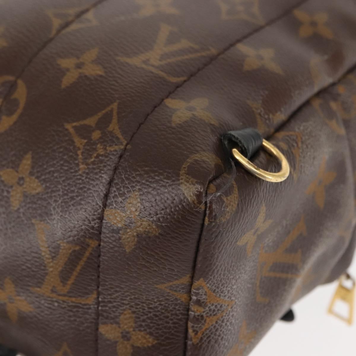 LOUIS VUITTON Monogram Palm Springs MINI Backpack M44873 LV Auth