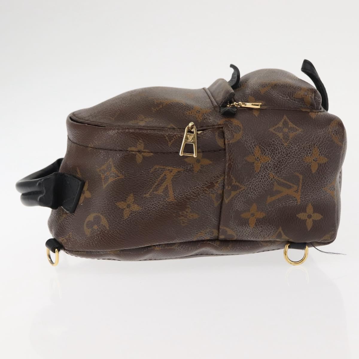 LOUIS VUITTON Monogram Palm Springs MINI Backpack M44873 LV Auth
