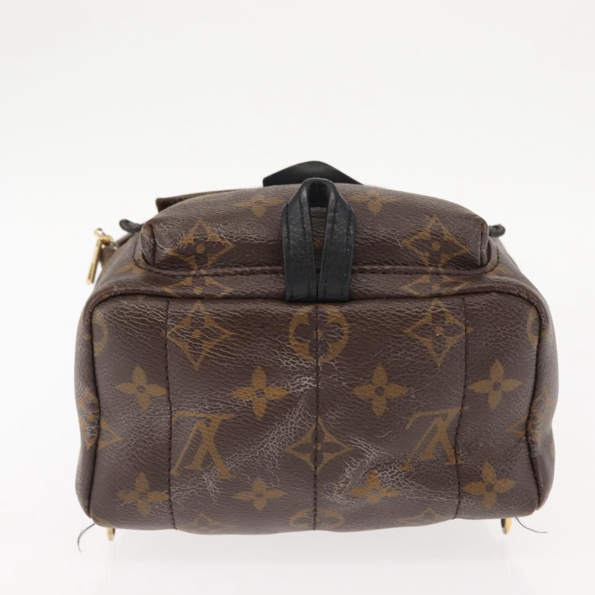 LOUIS VUITTON Monogram Palm Springs MINI Backpack M44873 LV Auth
