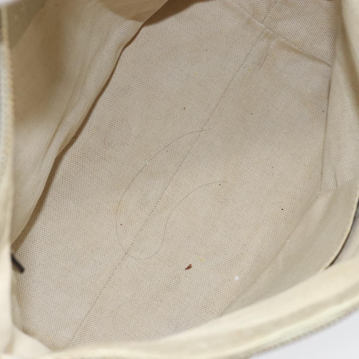 GUCCI GG Canvas Web Sherry Line Pretty Bag Beige Gold 257064 Auth GUCCI GG Canvas Web Sherry Line Pretty Bag Beige Gold 257064 Auth