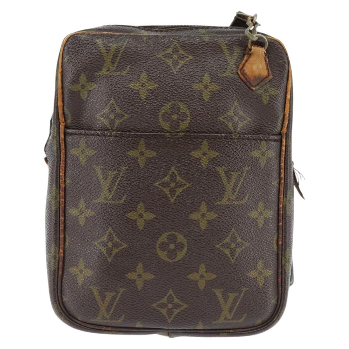 LOUIS VUITTON Monogram Danube Shoulder Bag Vintage M45266 LV Auth