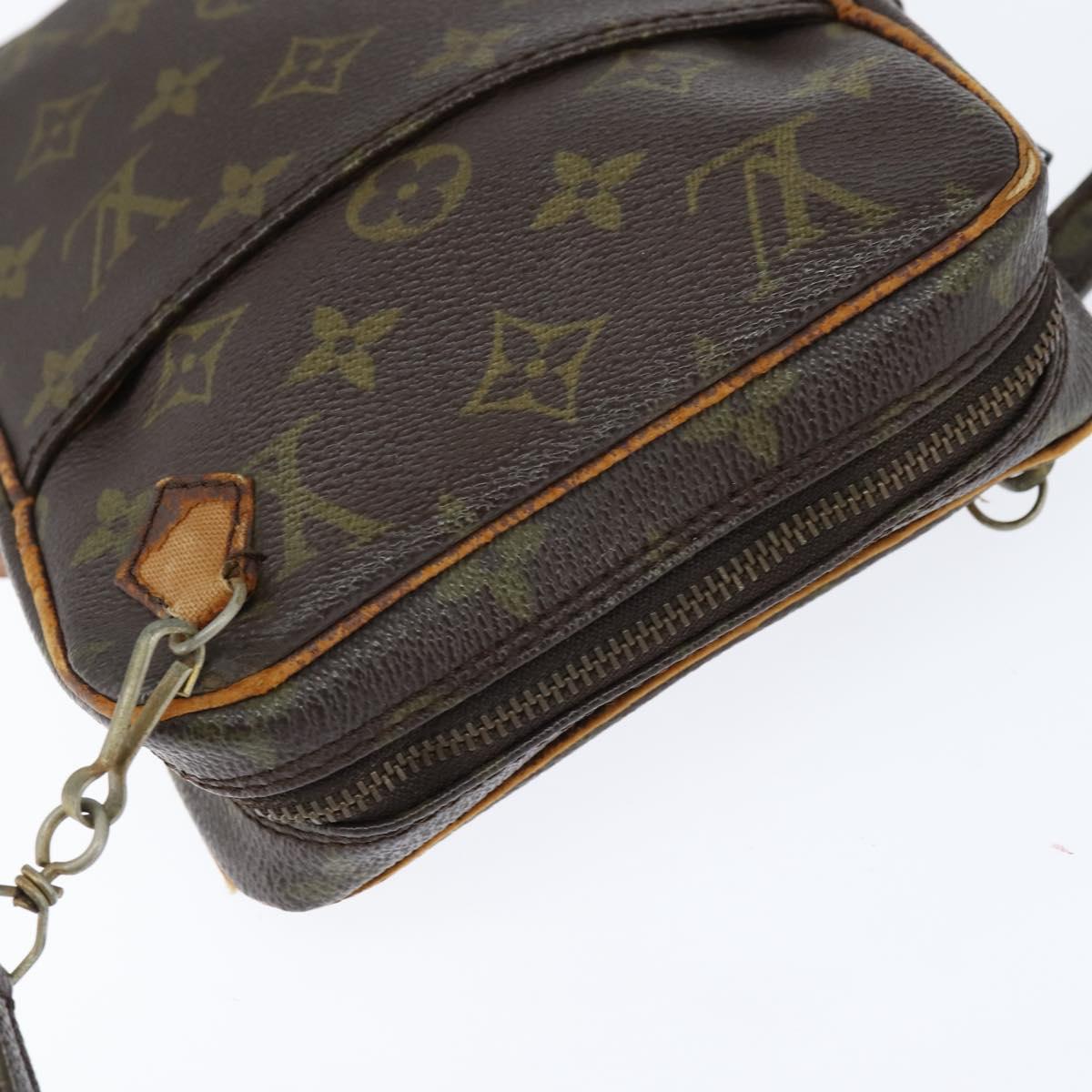 LOUIS VUITTON Monogram Danube Shoulder Bag Vintage M45266 LV Auth