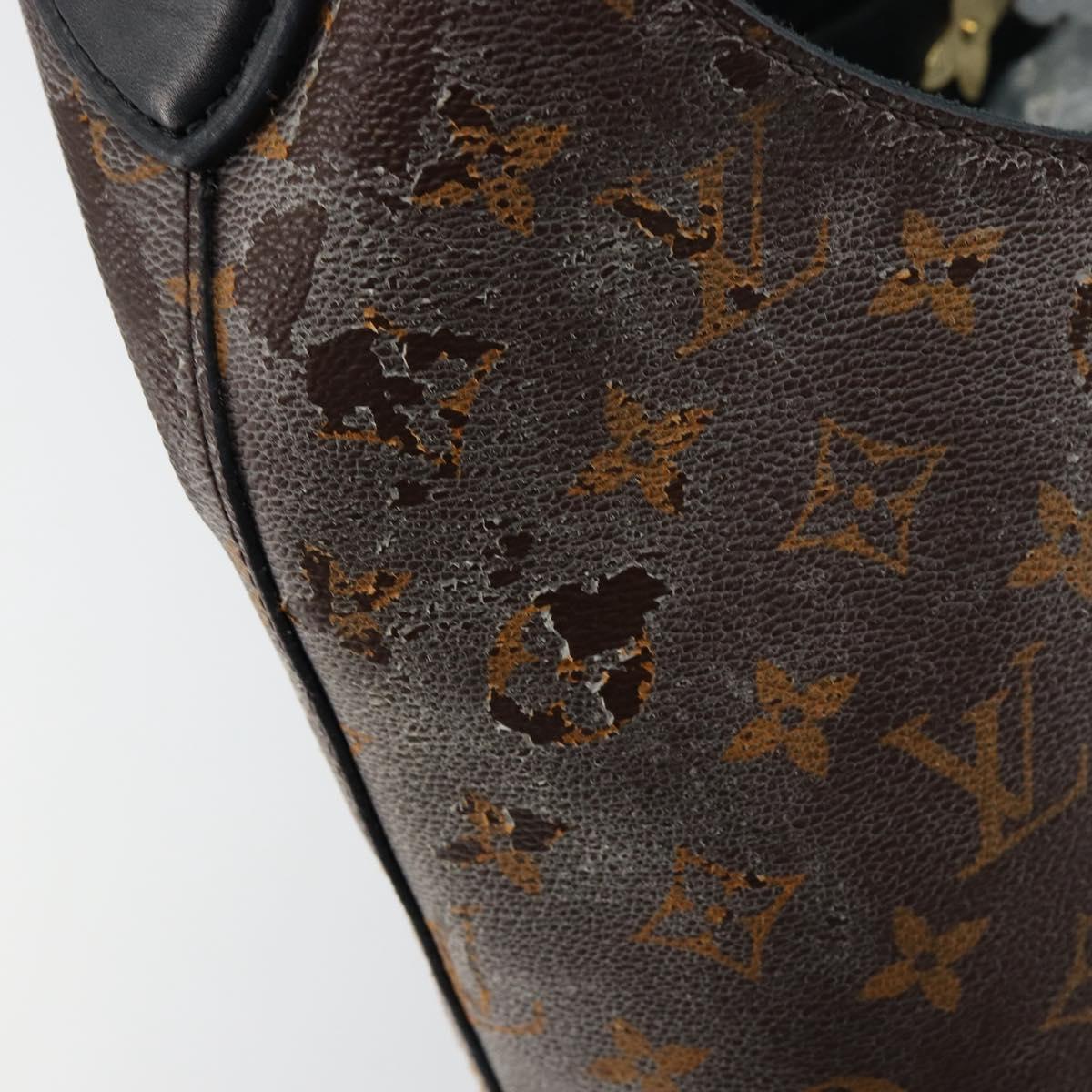 LOUIS VUITTON Monogram Flower Hobo Shoulder Bag M43545 LV Auth