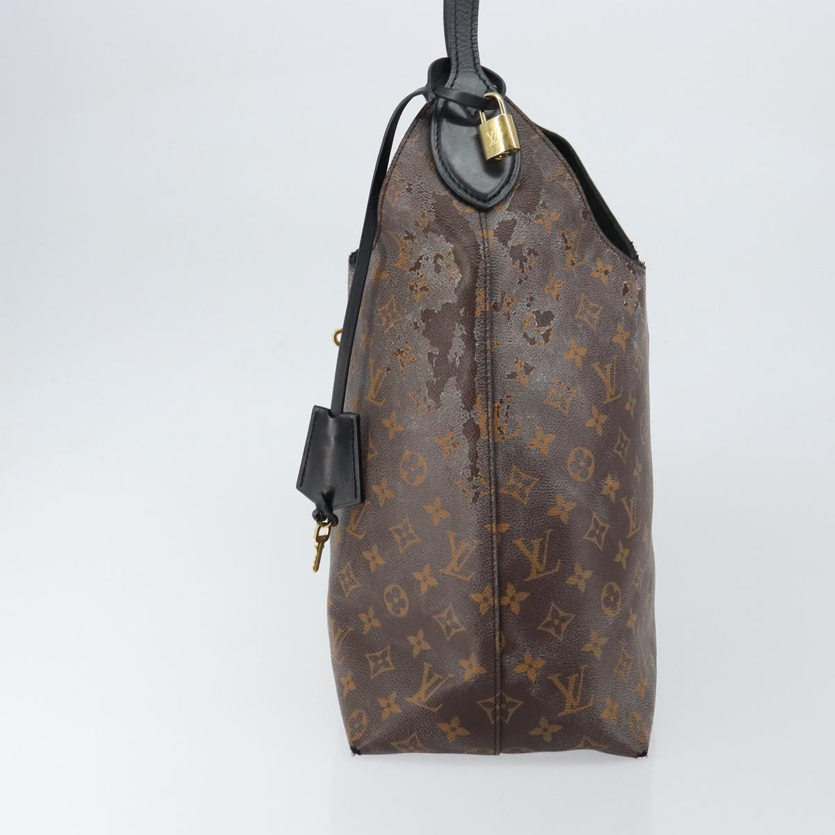 LOUIS VUITTON ヴォワヤージュ M ダミエ <No.146> LOUIS VUITTON Monogram Flower Hobo Shoulder Bag M43545 LV Auth