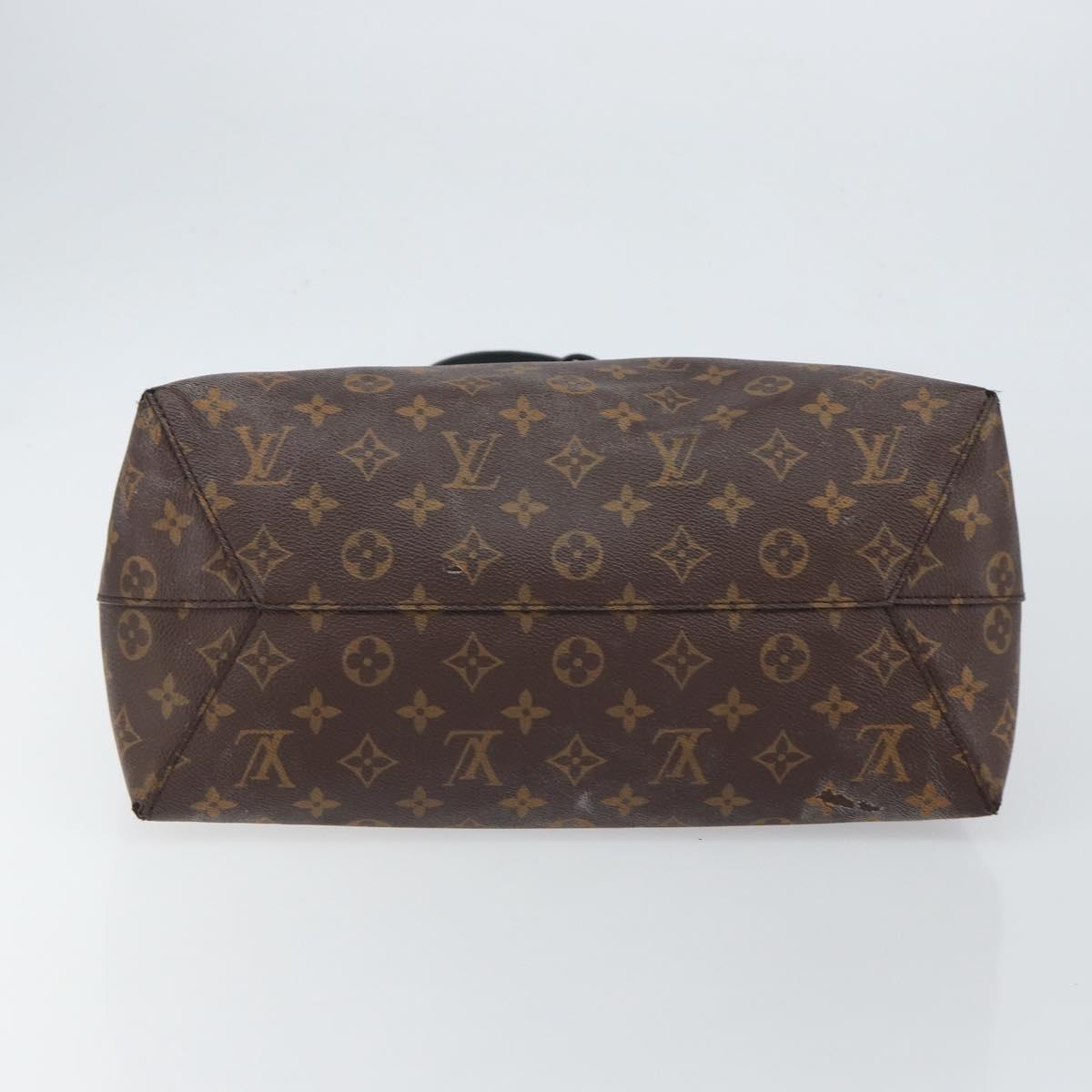 LOUIS VUITTON Monogram Flower Hobo Shoulder Bag M43545 LV Auth