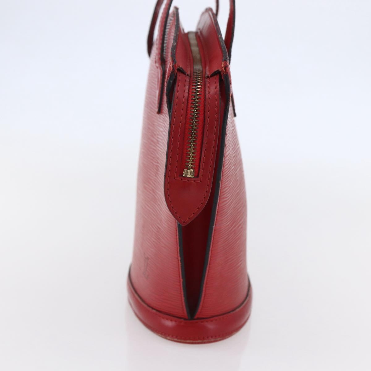 LOUIS VUITTON Epi Saint Jacques Shoulder Bag Red M52277 LV Auth