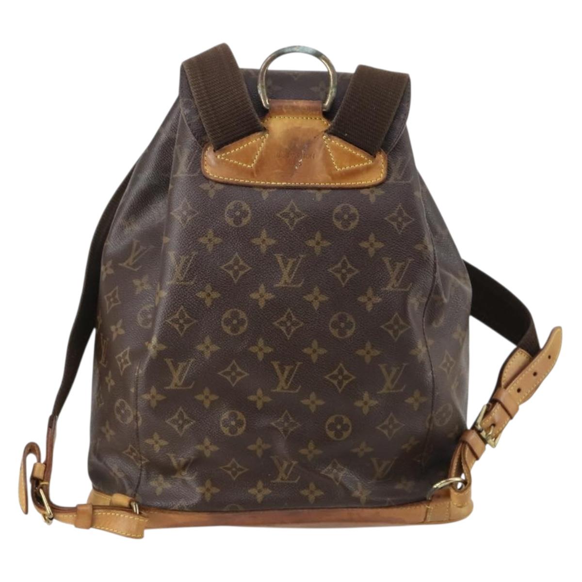 LOUIS VUITTON Monogram Montsouris GM Backpack M51135 LV Auth 178657 LOUIS VUITTON Monogram Montsouris GM Backpack M51135 LV Auth  main image 2