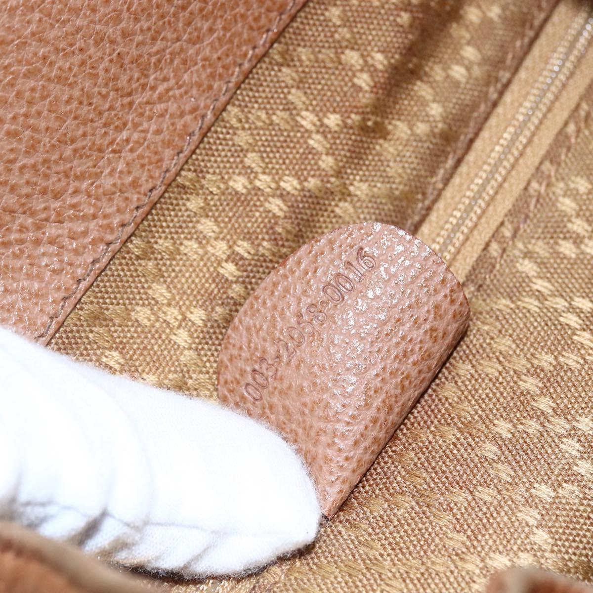 GUCCI Bamboo Backpack Suede Brown Gold 003 2058 0016 Auth  display picture 3