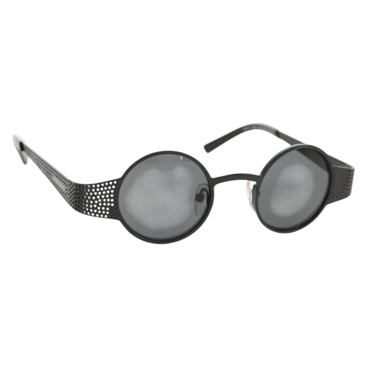 Prada black metal sunglasses *read description* Prada Metal Man Sunglass Black – rue de can main image 2