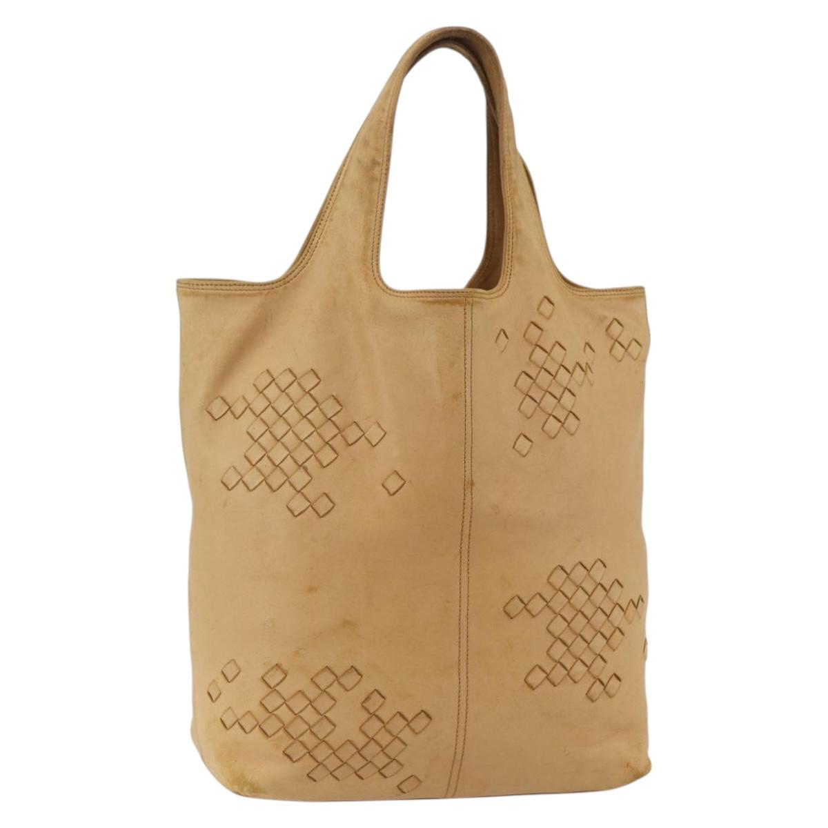 BOTTEGA VENETA INTRECCIATO Hand Bag Leather Outlet Brown 131673 BOTTEGA VENETA INTRECCIATO Hand Bag Leather Outlet Brown 131673