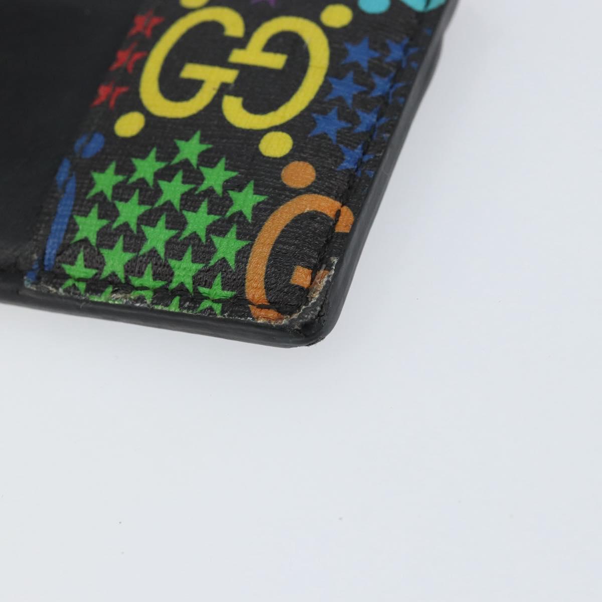 GUCCI GG Psychedelic Card Case Black 601098 Auth 152252 | eBay