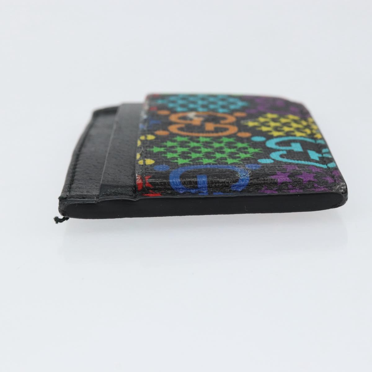 GUCCI GG Psychedelic Card Case Black 601098 Auth 152252 | eBay