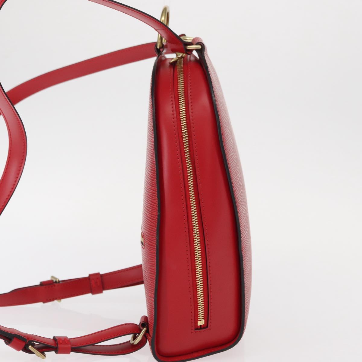 LOUIS VUITTON Epi Mabillon Backpack Castilian Red M52237 LV  display picture 2