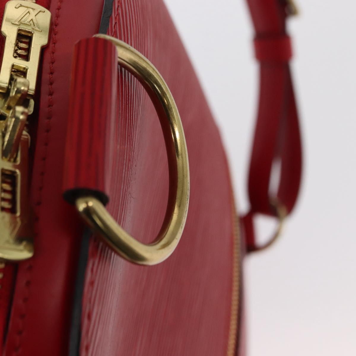 LOUIS VUITTON Epi Mabillon Backpack Castilian Red M52237 LV 