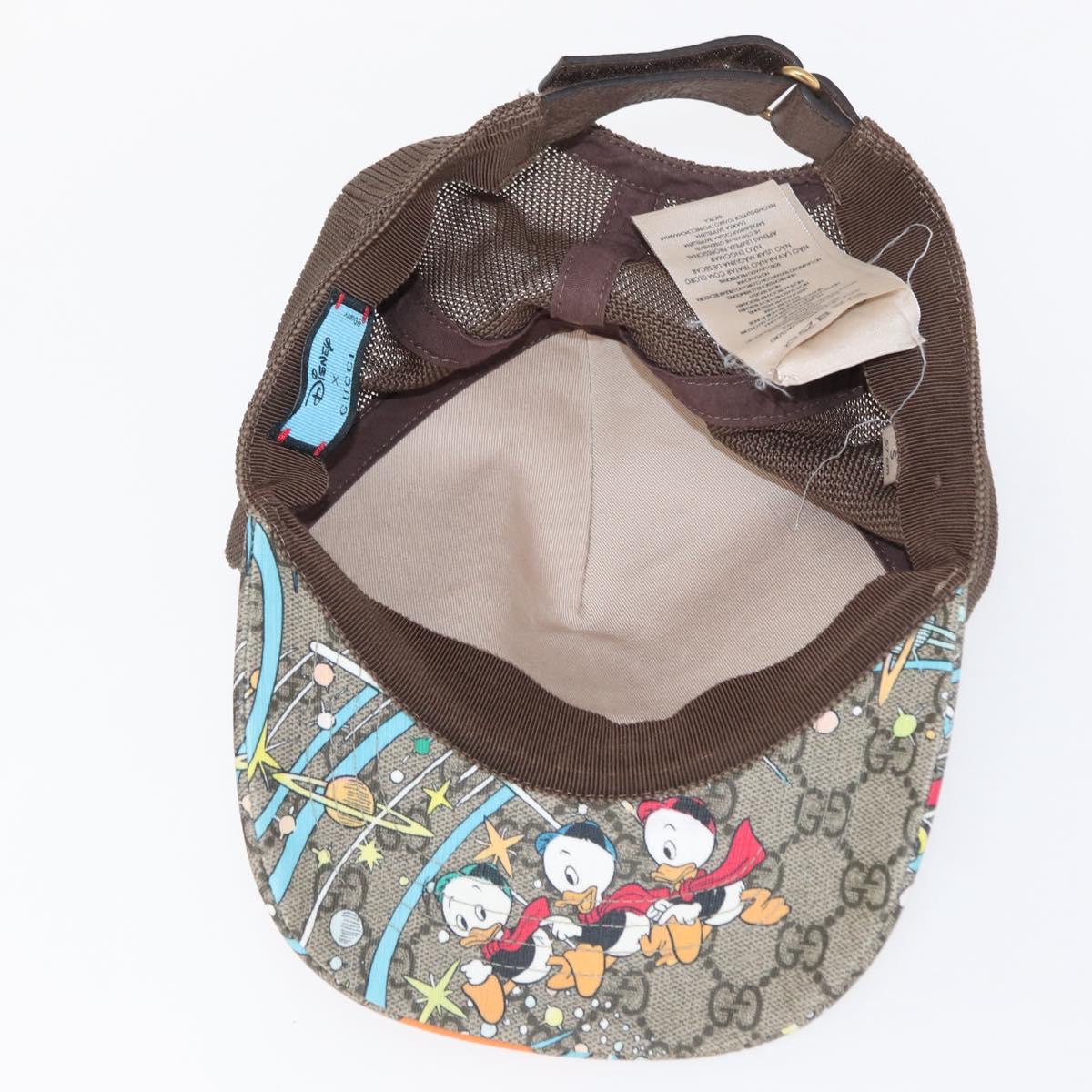 GUCCI GG Supreme GUCCIxDisney Cap PVC Beige 648843 Auth 157413M | eBay