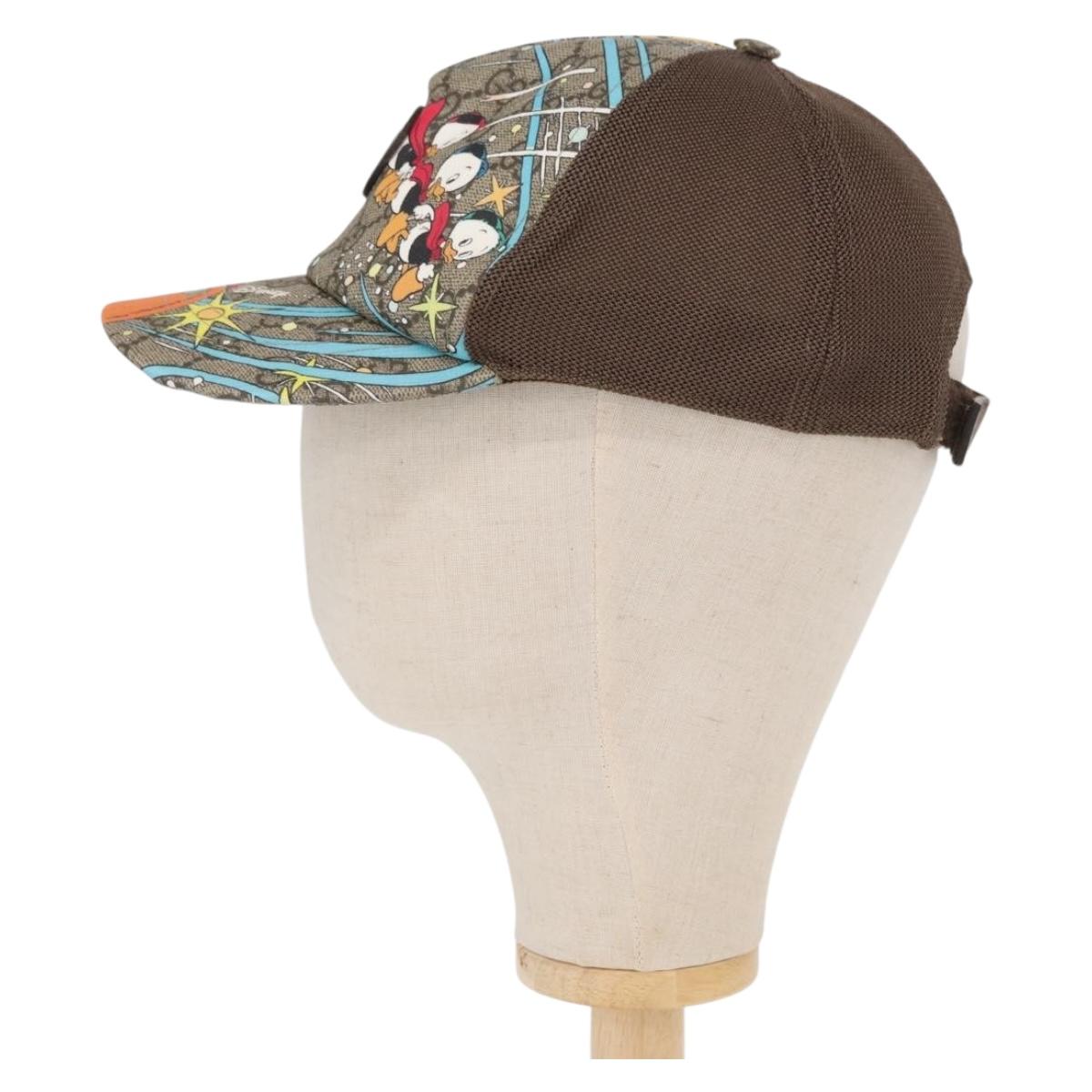 GUCCI GG Supreme GUCCIxDisney Cap PVC Beige 648843 Auth 157413M | eBay