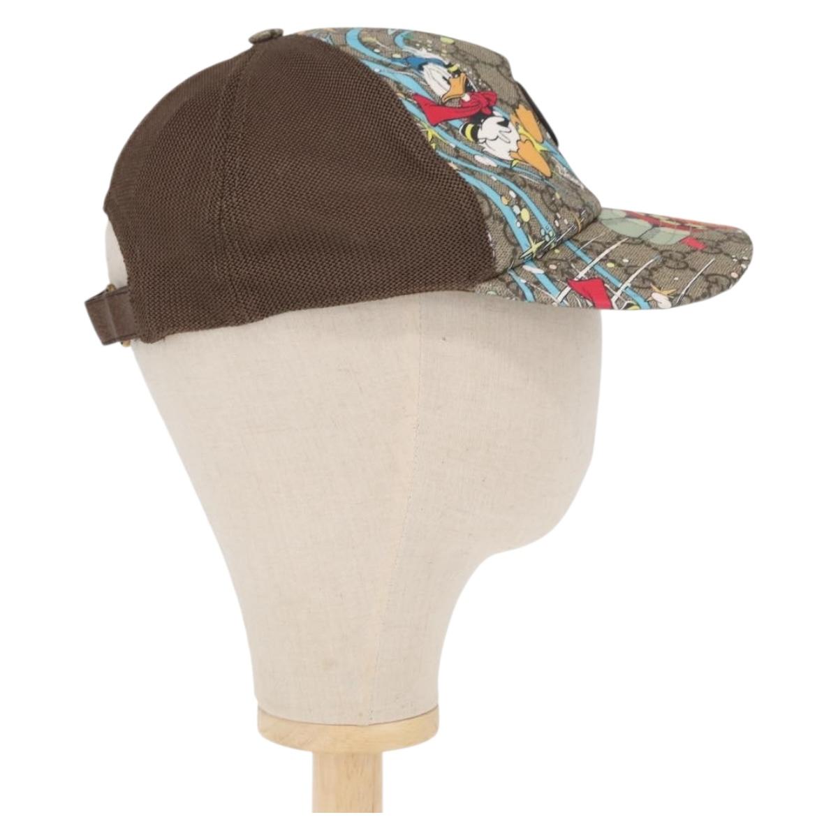 GUCCI GG Supreme GUCCIxDisney Cap PVC Beige 648843 Auth 157413M | eBay