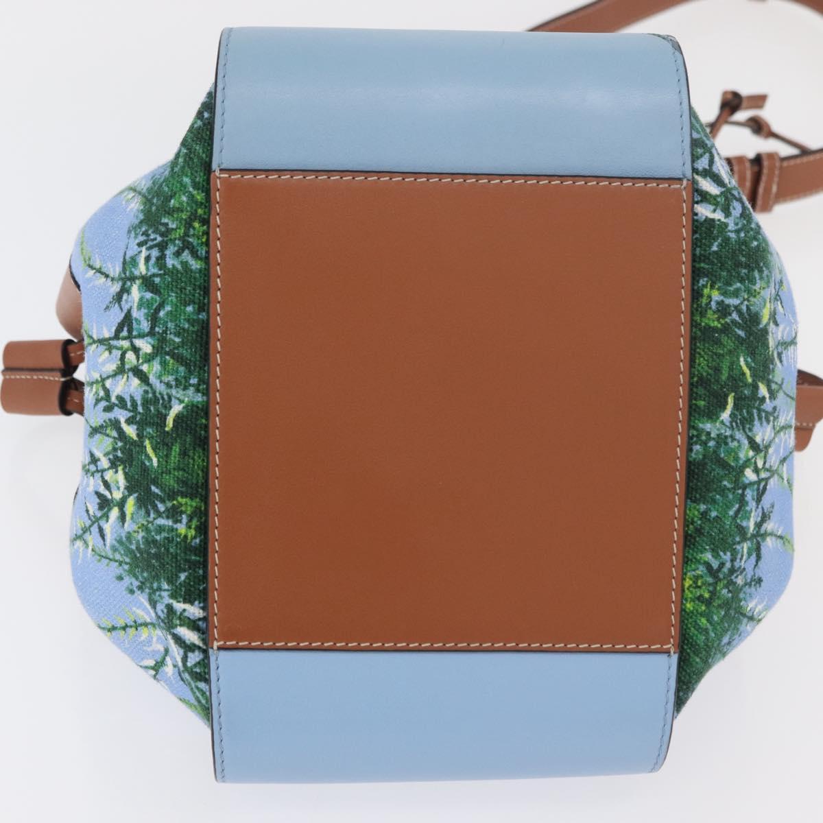 LOEWE × Studio Ghibli My Neighbor Totoro Hammock Bag Canvas Blue