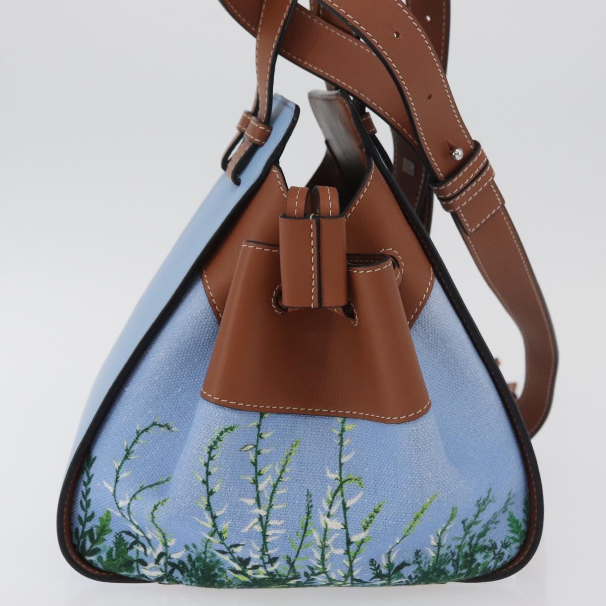 LOEWE × Studio Ghibli My Neighbor Totoro Hammock Bag Canvas Blue