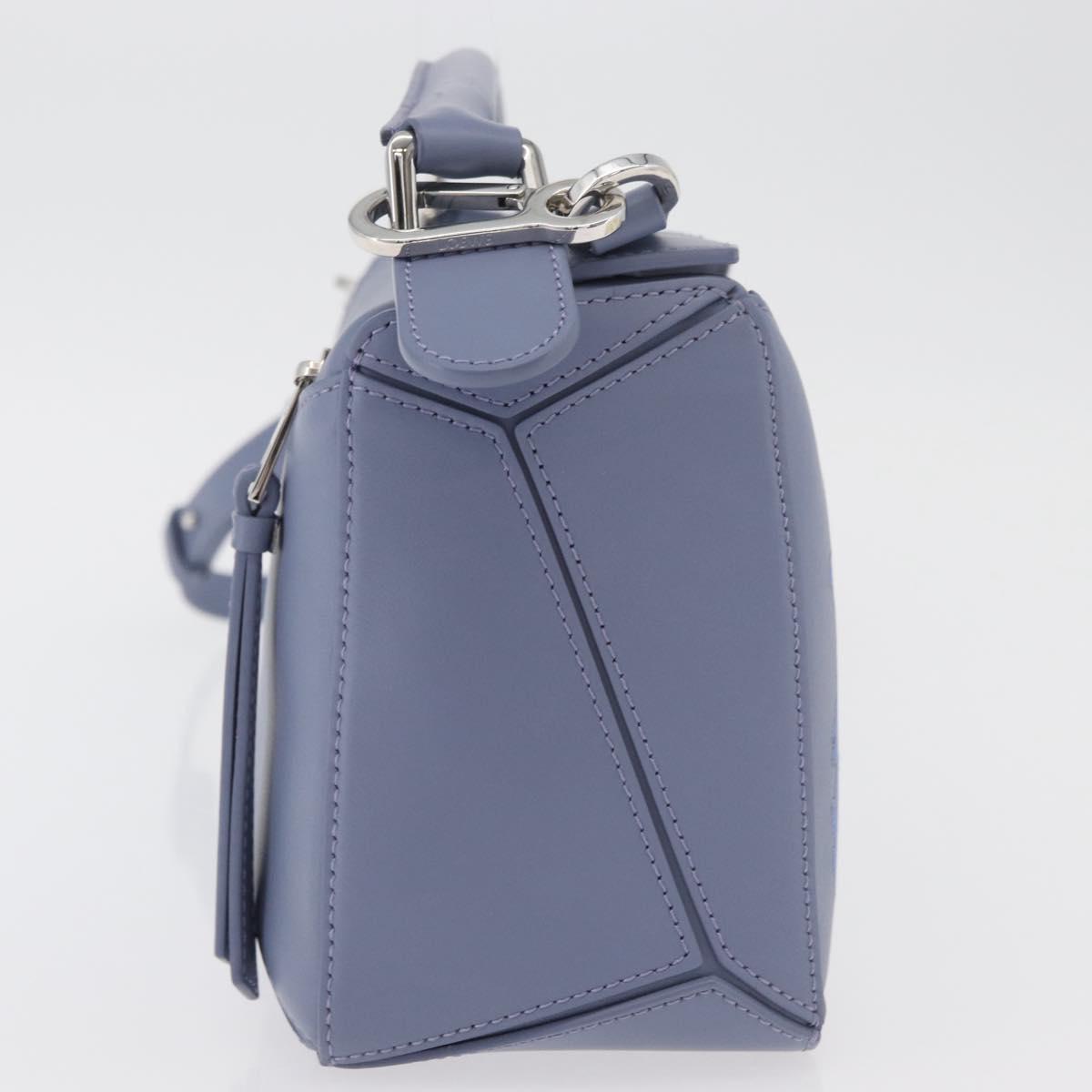 LOEWE × Ghibli Howl's Moving Castle Puzzle Bag Calcifer 2way Blue