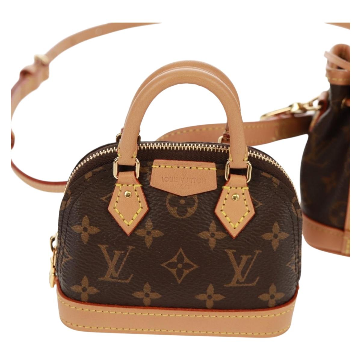 LOUIS VUITTON 2021-2025 Monogram Trio Mini Icon Bag M81081 LV Auth