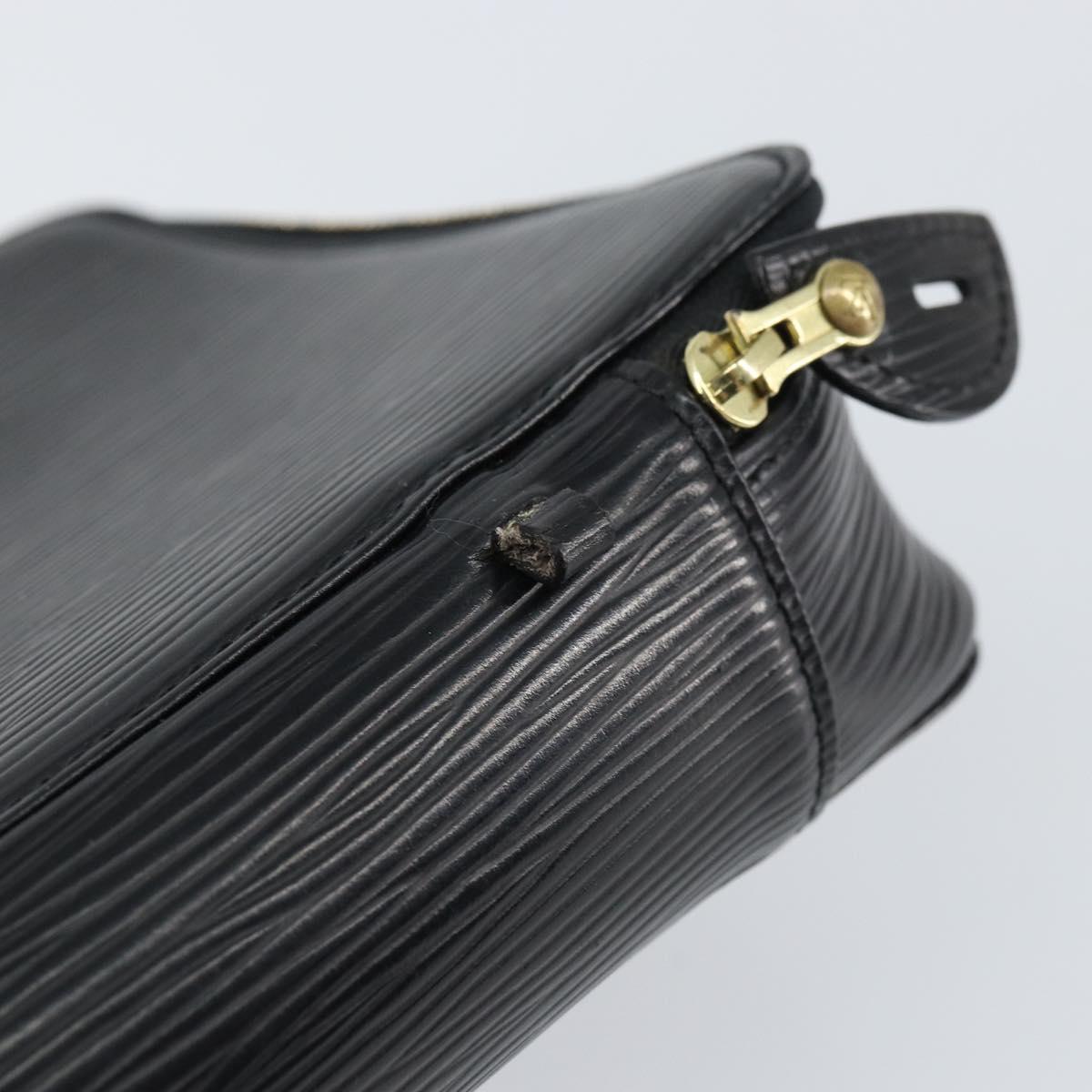 LOUIS VUITTON Epi Posh Monte Carlo Jewelry Box Black M48362 LV