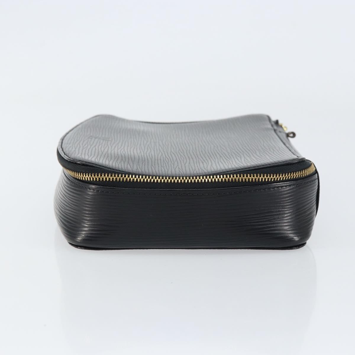 LOUIS VUITTON Epi Posh Monte Carlo Jewelry Box Black M48362 LV