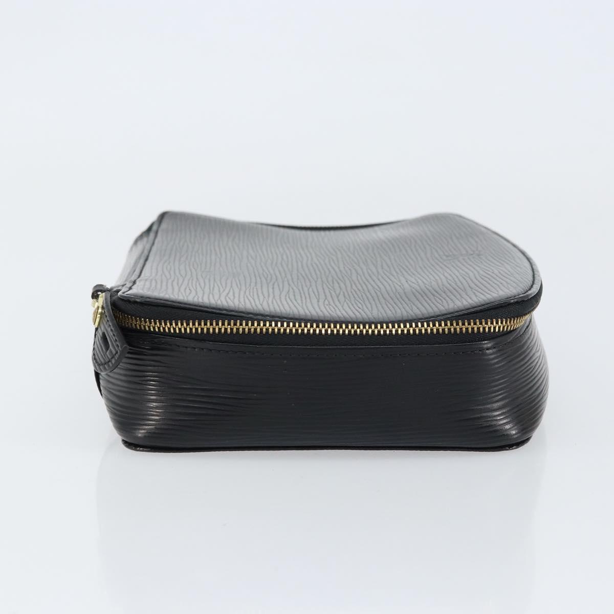 LOUIS VUITTON Epi Posh Monte Carlo Jewelry Box Black M48362 LV