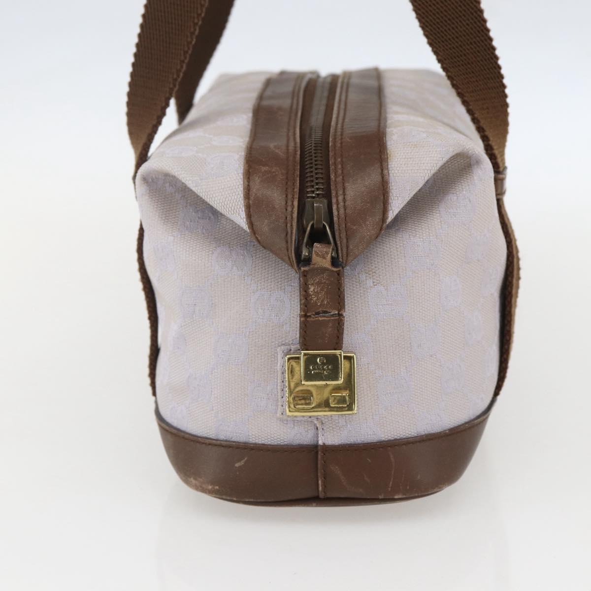 GUCCI GG Canvas Hand Bag Purple Gold 92734 Auth 160481 | eBay