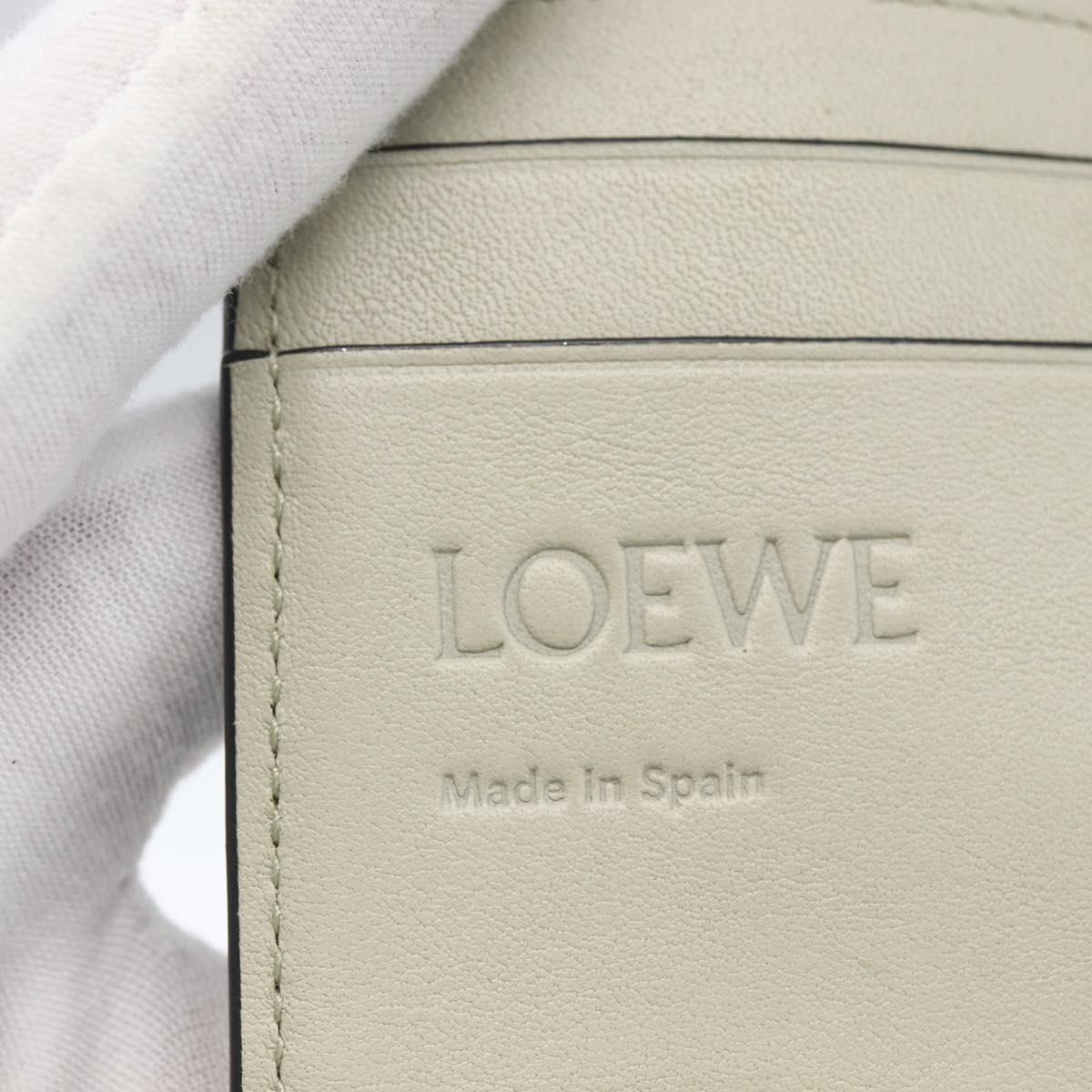 ☆専用ページ☆ LOEWE Anagram Wallet Leather Blue Silver Auth 166820 | eBay