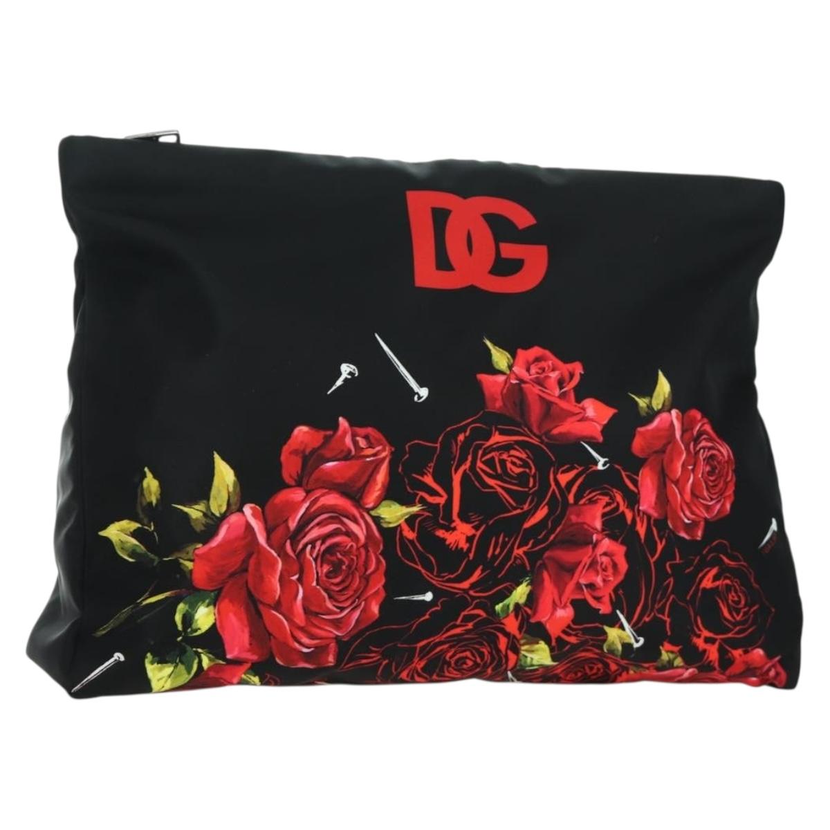 DOLCE&GABBANA D&G x Jujutsu Kaisen Nobara Bag Nylon Black Silver