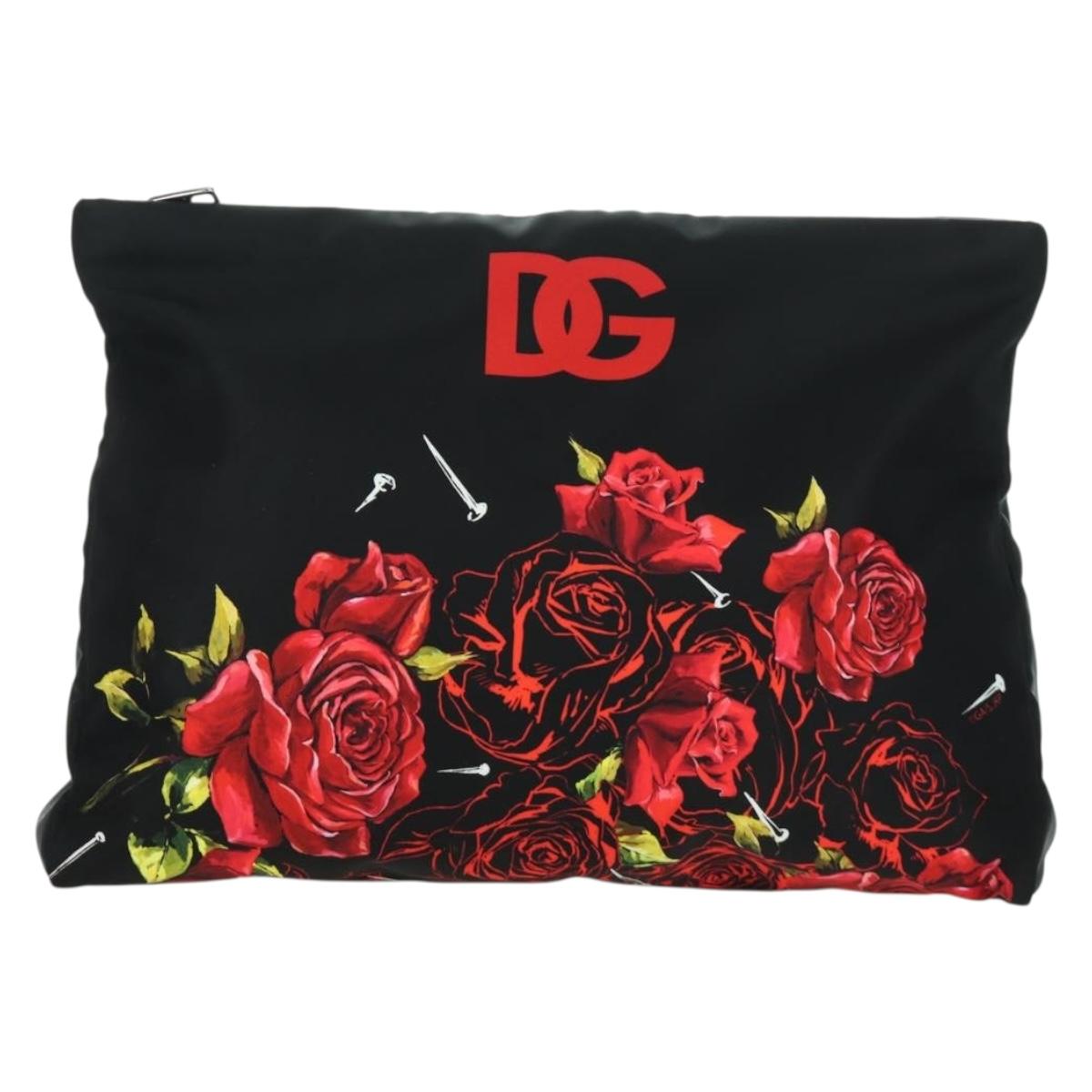 DOLCE&GABBANA D&G x Jujutsu Kaisen Nobara Bag Nylon Black Silver