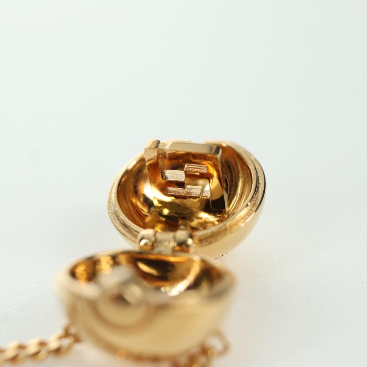 FENDI FENDI x FRGMT x POKÉMON Pok Ball Necklace metal Gold Tone 