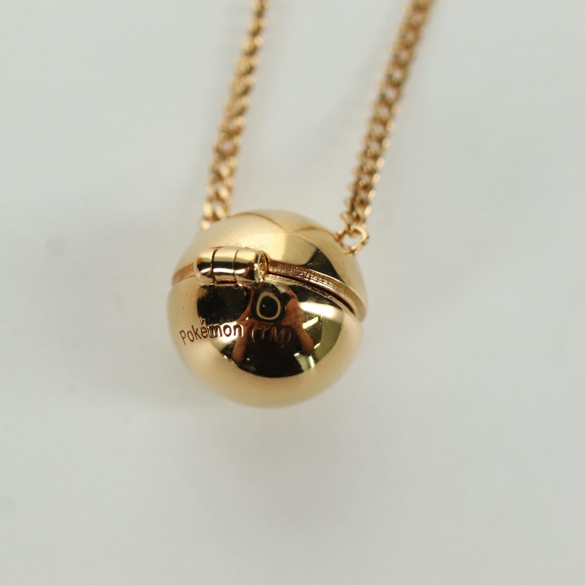 FENDI FENDI x FRGMT x POKÉMON Pok Ball Necklace metal Gold Tone 