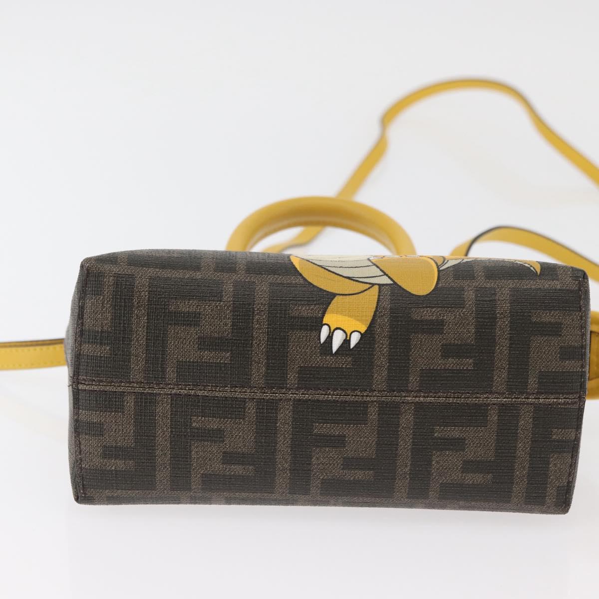 FENDI バッグ FENDI x FRGMT x POKÉMON Zucca Canvas Dragonite Bag 2way Black Auth