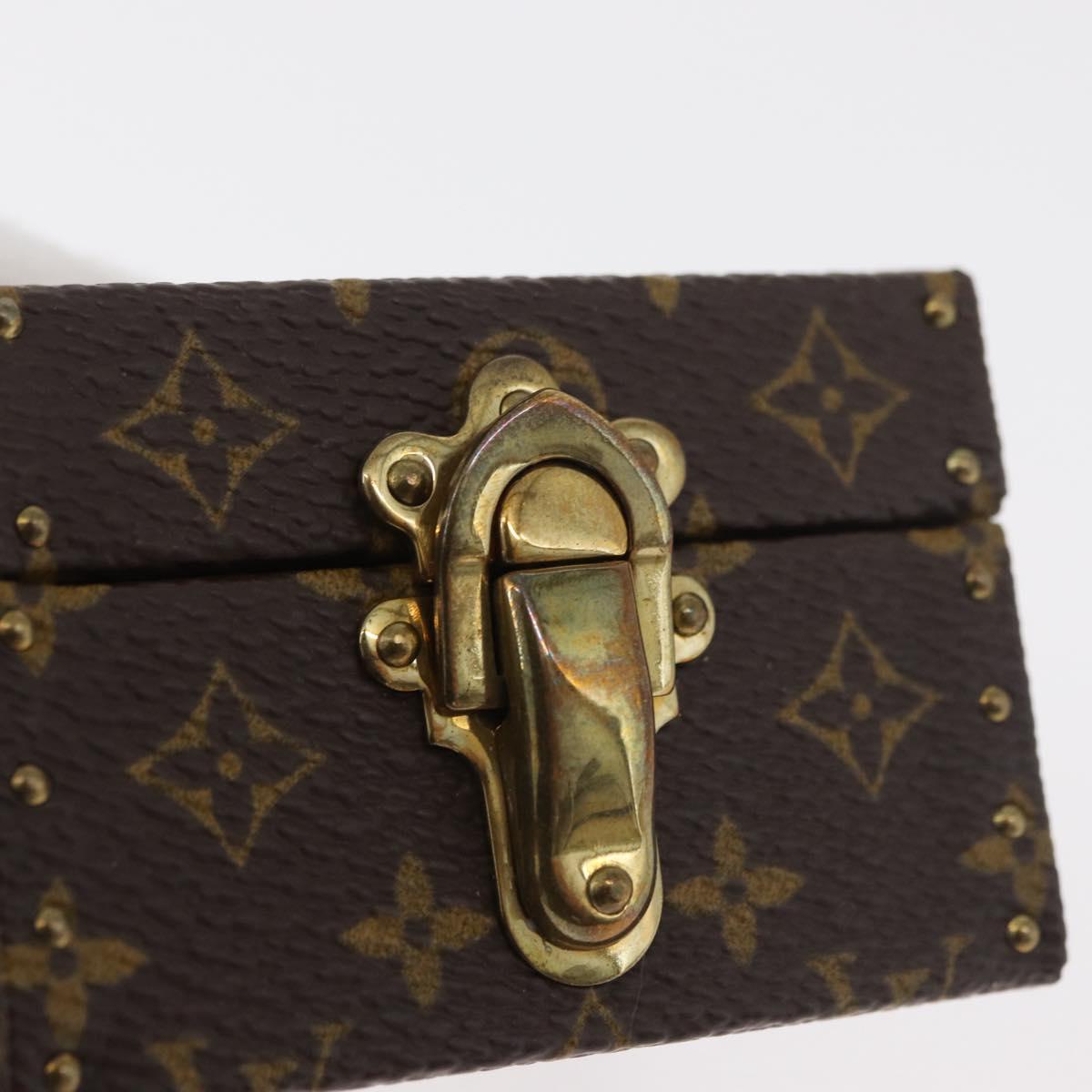 LOUIS VUITTON Monogram Case Eccrine Declaration Jewelry Box M21010