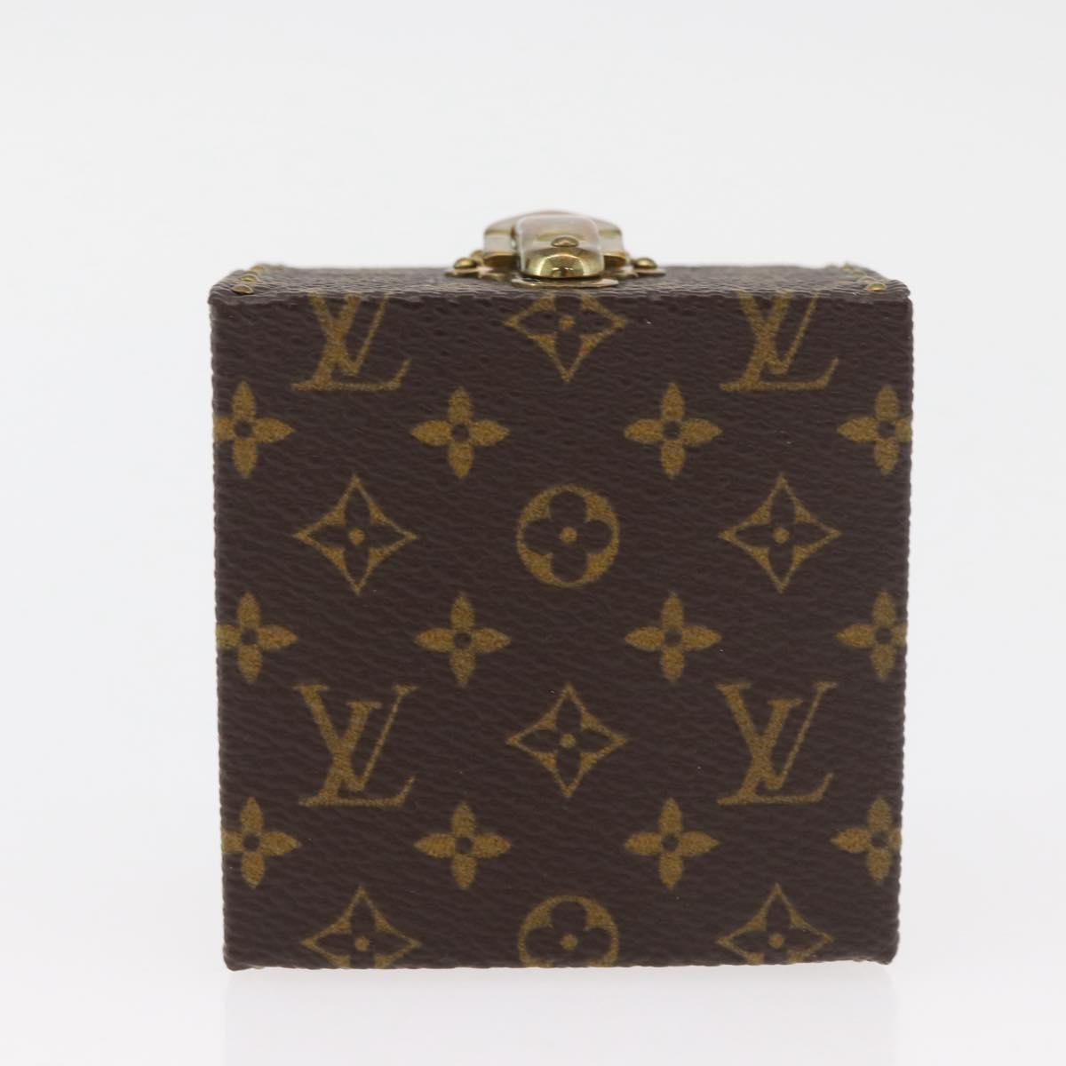 LOUIS VUITTON Monogram Case Eccrine Declaration Jewelry Box M21010