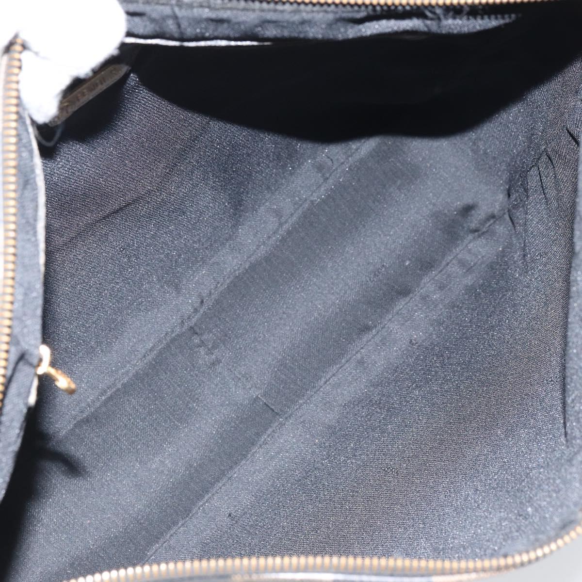 その他 BAK FENDI Pecan Canvas Tote Bag Brown Black Auth 168489 | eBay