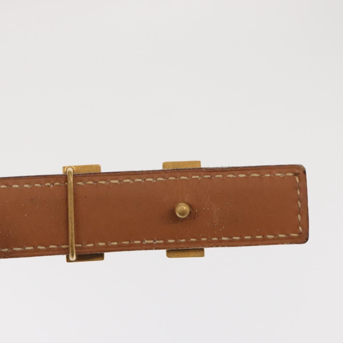 HERMES H Constance Reversible Belt Leather 33.1 display picture 3