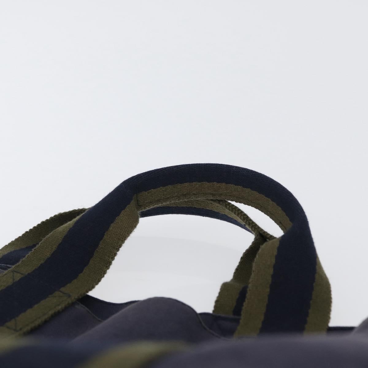 バッグ HERMES Fourre Tout Cabass Hand Bag Canvas Navy Auth 168818 | eBay