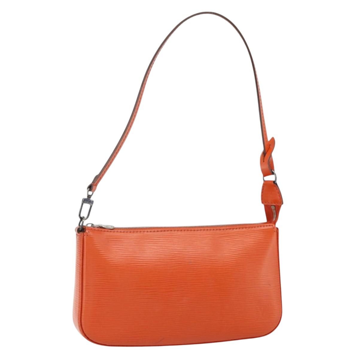 LOUIS VUITTON Epi Pochette Accessoires NM Pouch Pimon LV Auth
